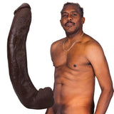 Doc Johnson Signature Cocks Dredd 13.5" Dildo XL Black Porn Star Penis Realistic Sex Toy