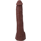 Doc Johnson Signature Cocks Pressure 10" Dildo Realistic Porn Star Big Black Penis Sex Toy