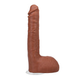 Doc Johnson Signature Cocks Ricky Johnson 10" Dildo Realistic Black Porn Star Penis Sex Toy