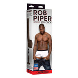 Doc Johnson Signature Cocks Rob Piper 10.5" Dildo Porn Star Black Penis Sex Toy