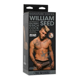 Doc Johnson Signature Cocks William Seed 8" Dildo Gay Porn Star Uncut Penis Sex Toy