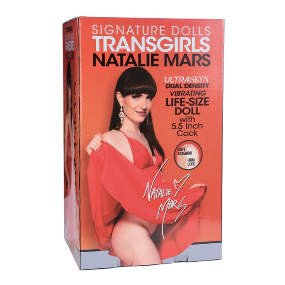 Doc Johnson Signature Dolls TransGirl Natalie Mars Life-Size Transexual Porn Star Sex Doll