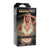 Doc Johnson Signature Strokers Bridgette B Pocket Pussy Realistic Porn Star Masturbator Sex Toy
