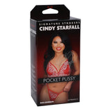 Doc Johnson Signature Strokers Cindy Starfall Pocket Pussy Stroker Porn Star Replica Vagina Masturbator Sex Toy