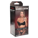 Doc Johnson Signature Strokers Gabbie Carter Pocket Pussy Stroker Porn Star Girl Replica Masturbator Sex Toy