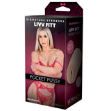 Doc Johnson Signature Strokers Livv Fitt Pocket Pussy Porn Star Masturbator Realistic Sex Toy