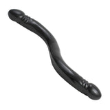 Doc Johnson Classic Smooth 18" Double Header Dong Black Penis Dildo Sex Toy