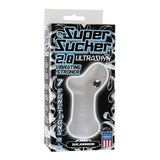 Doc Johnson The Super Sucker 2.0 Vibrating Stroker Bullet Vibe Ribbed Masturbator Sex Toy