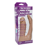 Doc Johnson Vac-U-Lock Naturals Double Penetrator Strap-On Penis Dildo Attachment Sex Toy