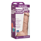 Doc Johnson Vac-U-Lock Perfect Erect Realistic Cock Dildo Penis Strap-On Attachment