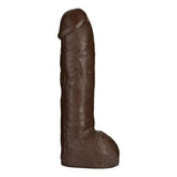 Doc Johnson Vac-U-Lock Realistic Hung 12" Cock Attachment Chocolate Penis Dildo XL Sex Toy