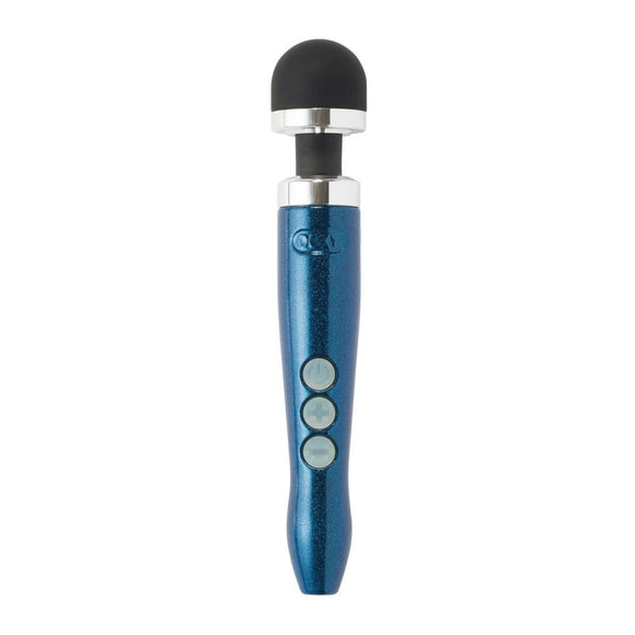 Doxy Die Cast 3R Rechargeable Wand Massager Blue Flame USB Vibrator Sex Toy