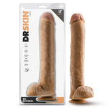 Blush Dr Skin Dr Michael 14 Inch Dildo with Balls Realistic XL Penis Suction Cup Cock Hardcore Sex Toy