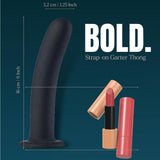 Dreamtoys Bold Vail Strap-On Garter Thong Harness with Dildo Large