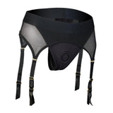 Dreamtoys Bold Vail Strap-On Garter Thong Harness with Dildo X-Large XL