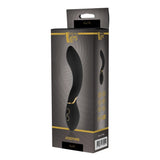Dream Toys Elite Josephine Curved G-Spot Black Gold Vibrator Orgasm Sex Toy