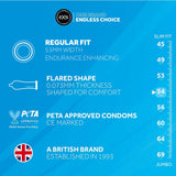 EXS Delay Endurance Condoms 12 Pack Stamina Safe Sex Protection Vegan