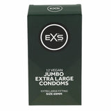 EXS Jumbo Extra Large Condoms 12 Pack XXL Size Safe Sex Protection Vegan
