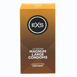 EXS Magnum Large Condoms 12 Pack XL Size Safe Sex Protection Vegan