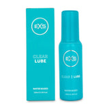 EXS Premium Clear Lube Water Based Vegan Unscented Lubricant 100ml