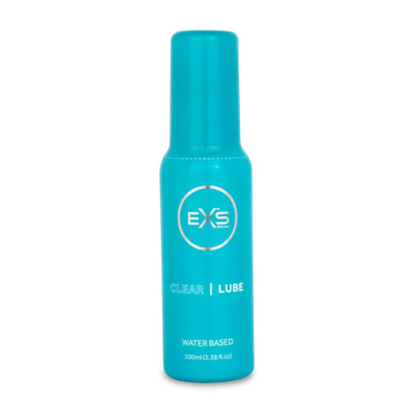 EXS Premium Clear Lube Water Based Vegan Unscented Lubricant 100ml
