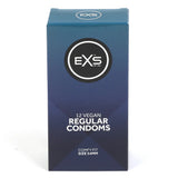 EXS Regular Condoms 12 Pack Comfy Fit Safe Sex Protection Vegan Latex