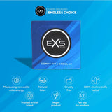 EXS Regular Condoms 12 Pack Comfy Fit Safe Sex Protection Vegan Latex