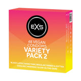 EXS Variety Pack 2 Condoms 48 Assorted Safe Sex Protection Mixed Box