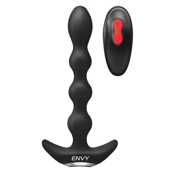 Envy Deep Reach Remote Control Vibrating Anal Beads Flexible Sex Toy