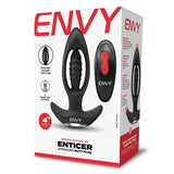 Envy Enticer Remote Control Expander Butt Plug Vibrating Anal Sex Toy