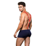 Envy Fireman Set (Bottom with Suspenders) L/XL Mens Trunks Underwear