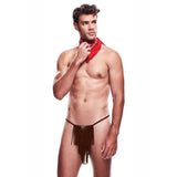 Envy 2-Piece Giddy Up Cowboy Set (Loincloth & Bandana) L/XL Mens Thong Sexy Role Play