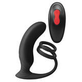 Envy Thumbs Up Remote Control P-Spot Prostate Massager Vibrator & Dual Cock Ring Sex Toy