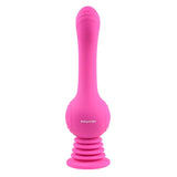 Evolved Gyro Vibe Pink Intense G-Spot Ball Suction Cup Vibrator Sex Toy