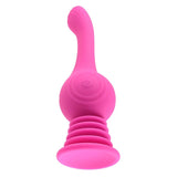 Evolved Gyro Vibe Pink Intense G-Spot Ball Suction Cup Vibrator Sex Toy