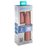 Fantasy X-tensions Elite 2" Silicone X-tension Penis Sleeve Light ED Erectile Disfunction Aid Cock Sheath