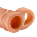 Fantasy X-tensions Perfect 2" Penis Extension Sleeve with Ball Strap Light Cock Sheath