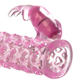 Fantasy X-Tensions Vibrating Couples Cage Pink Rabbit Penis Sleeve Bunny Cock Sheath