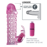Fantasy X-Tensions Vibrating Couples Cage Pink Rabbit Penis Sleeve Bunny Cock Sheath