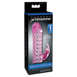 Fantasy X-Tensions Vibrating Couples Cage Pink Rabbit Penis Sleeve Bunny Cock Sheath