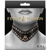 Fetish and Fashion Kali Collar Stud Adjustable Neck Bondage Choker