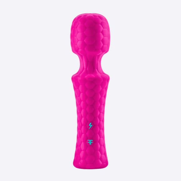 FemmeFunn Ultra Wand Mini Massager Pink Travel Size Rechargeable Vibrator Sex Toy