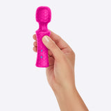 FemmeFunn Ultra Wand Mini Massager Pink Travel Size Rechargeable Vibrator Sex Toy