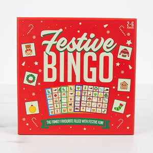 Festive Bingo Family Fun Christmas Party Game