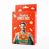 Festive Dinner Bibs Christmas Family Meal Fun 12 Pack