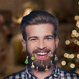 Festive Feast Beard Baubles Christmas Facial Hair Decorations