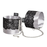 Fifty Shades of Grey Play Nice Satin Wrist Cuffs Sexy Lace Handcuffs Bondage Restraints
