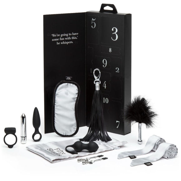 Fifty Shades of Grey Pleasure Overload 10 Days of Play Couples Sex Toy Box Set