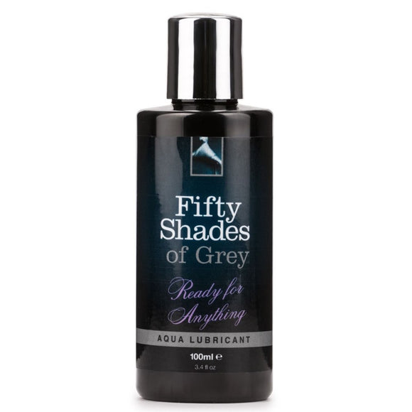 Fifty Shades of Grey Ready for Anything Aqua Lubricant 100ml Water Based Lube