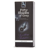 Fifty Shades of Grey Something Forbidden Butt Plug Beginners Starter Anal Sex Toy